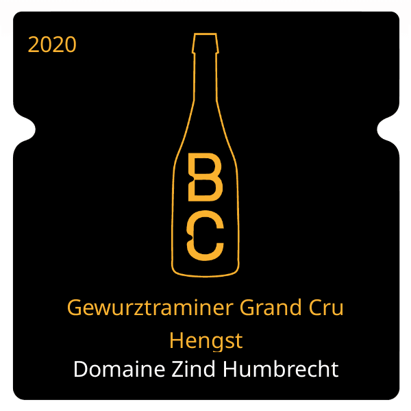 Zind Humbrecht Gewurztraminer Grand Cru Hengst 2020
