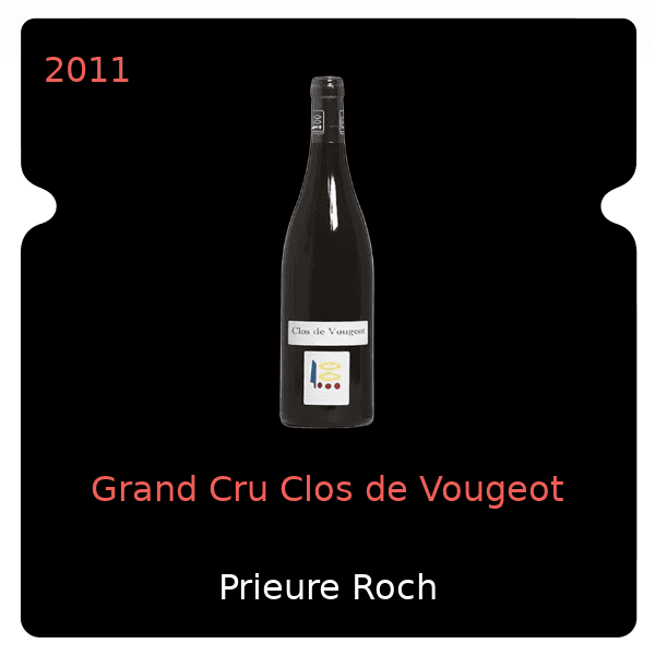Prieure Roch Grand Cru Clos de Vougeot 2011