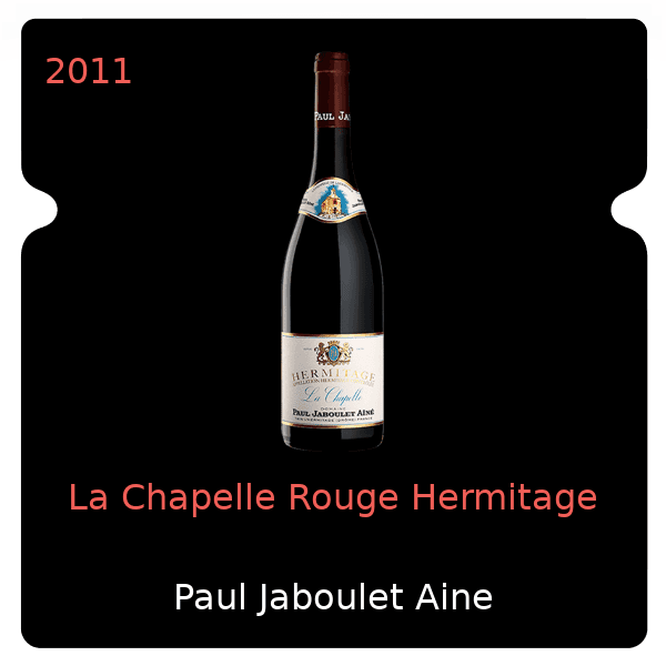 Paul Jaboulet Aine La Chapelle Rouge Hermitage 2011
