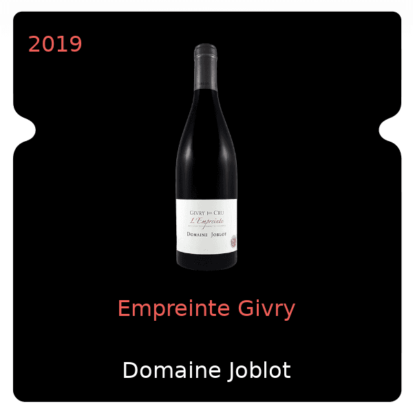 Joblot Empreinte Givry 2019