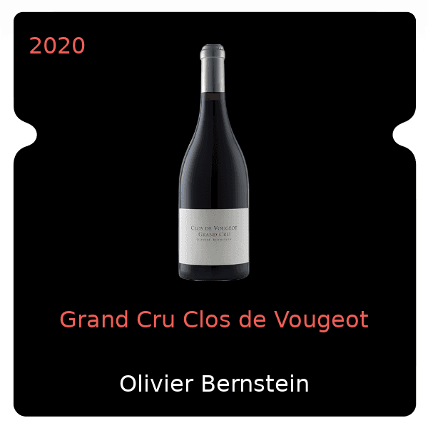 Olivier Bernstein Grand Cru Clos de Vougeot 2020