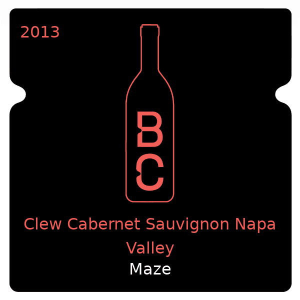 Mazzei Clew Cabernet Sauvignon Napa Valley 2013