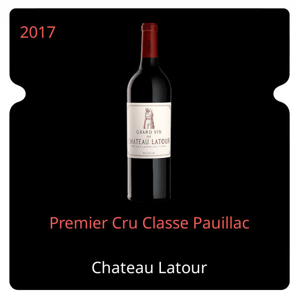 Latour Premier Cru Classe Pauillac 2017