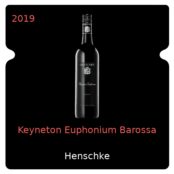 Henschke Keyneton Euphonium Barossa 2019