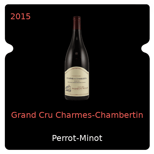 Perrot-Minot Grand Cru Charmes-Chambertin 2015