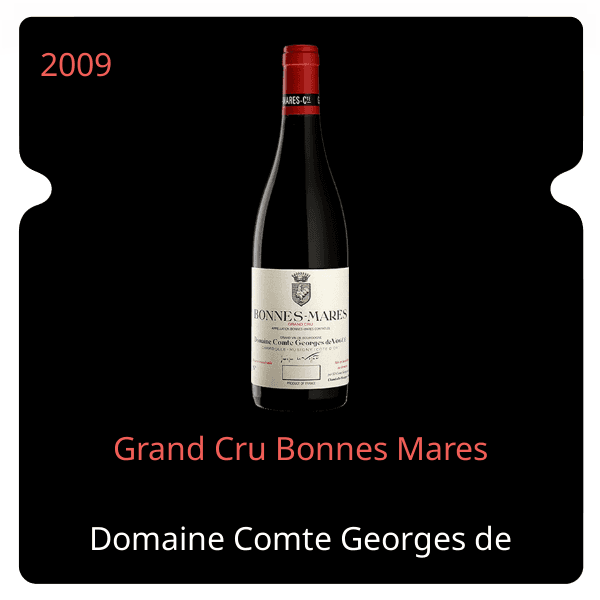 Comte Georges de Vogue Grand Cru Bonnes Mares 2009
