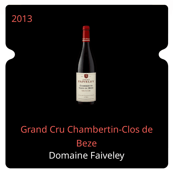 Faiveley Grand Cru Chambertin-Clos de Beze 2013
