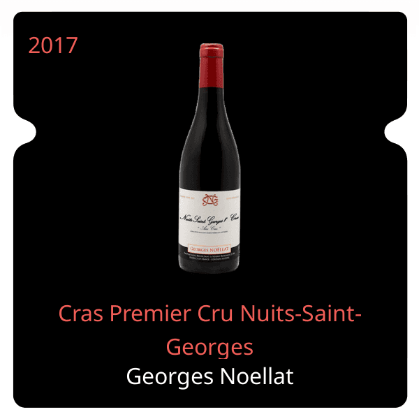 Georges Noellat Cras Premier Cru Nuits-Saint-Georges 2017