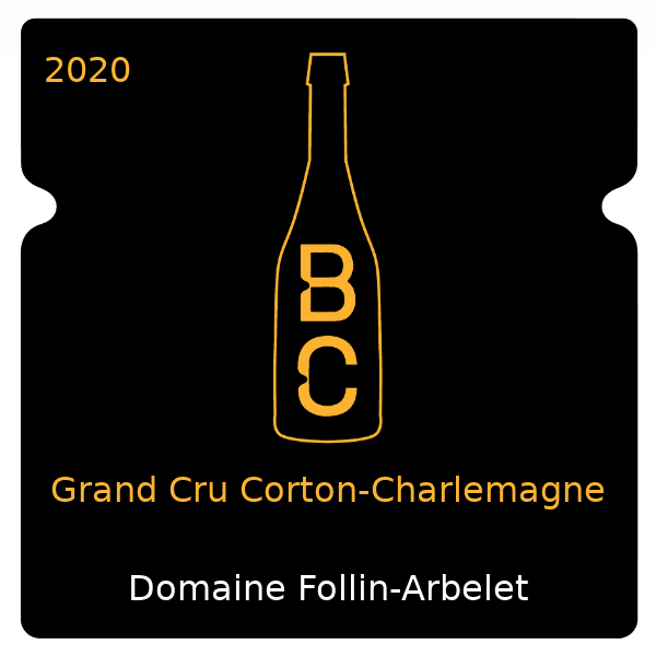 Follin Arbelet Grand Cru Corton-Charlemagne 2020