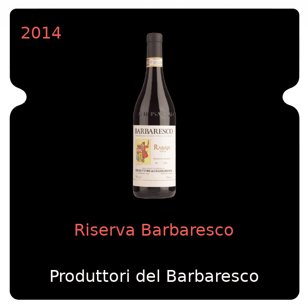 Barbaresco Riserva Barbaresco 2014