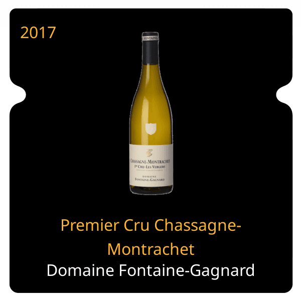 Fontaine-Gagnard Premier Cru Chassagne-Montrachet 2017