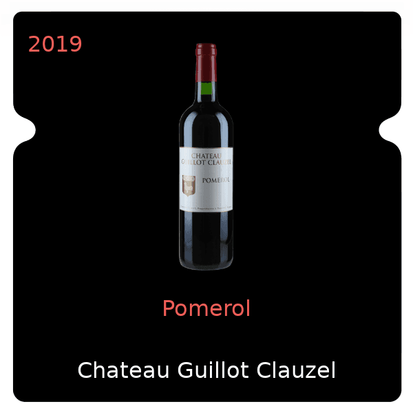 Guillot Clauzel Pomerol 2019
