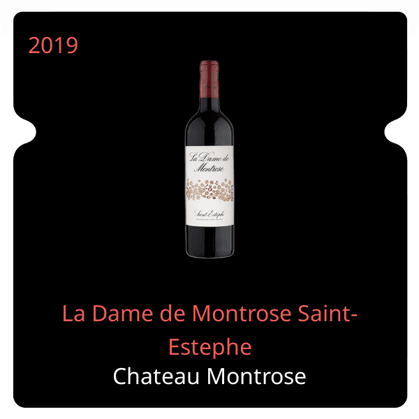 Montrose La Dame de Montrose Saint-Estephe 2019
