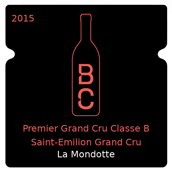 Mondotte Premier Grand Cru Classe B Saint-Emilion Grand Cru 2015