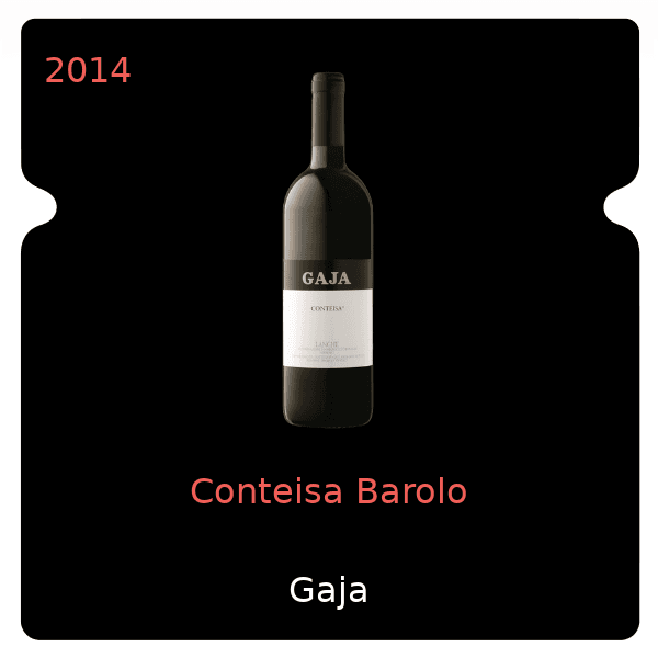 Gaja Conteisa Barolo 2014