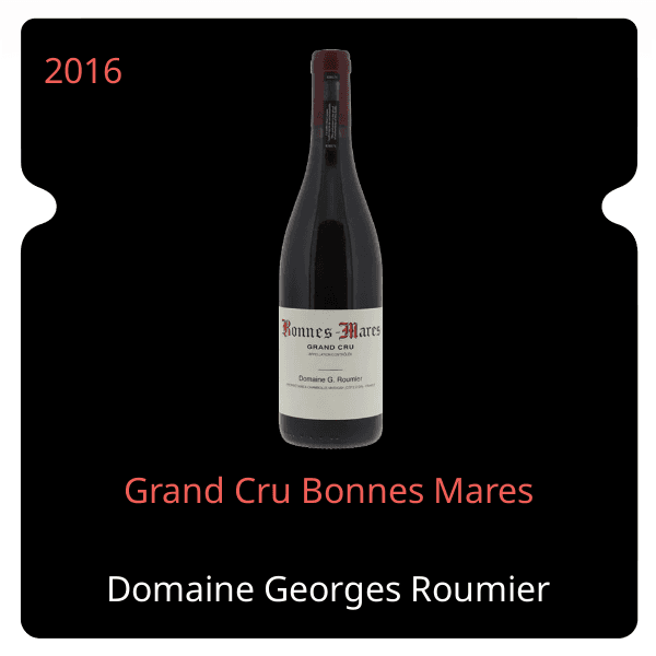 Georges Roumier Grand Cru Bonnes Mares 2016