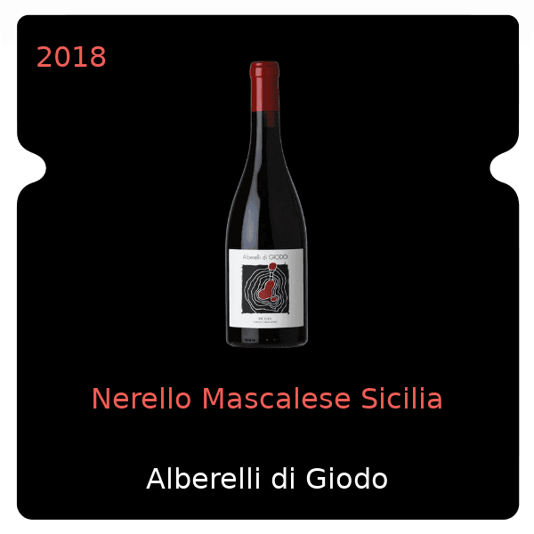 Giodo Nerello Mascalese Sicilia 2018
