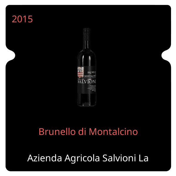 Salvioni Brunello di Montalcino 2015