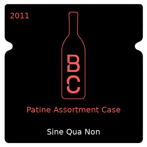 Sine Qua Non Patine Assortment Case 2011