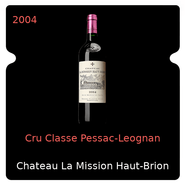 Mission Haut-Brion Cru Classe Pessac-Leognan 2004
