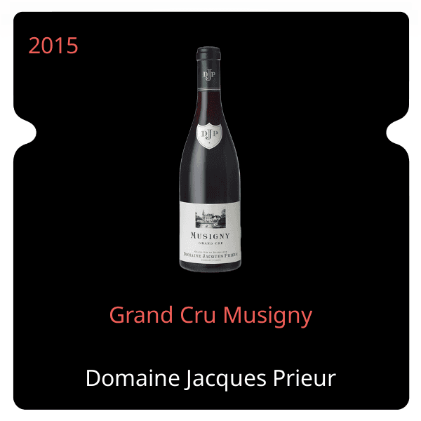 Jacques Prieur Grand Cru Musigny 2015