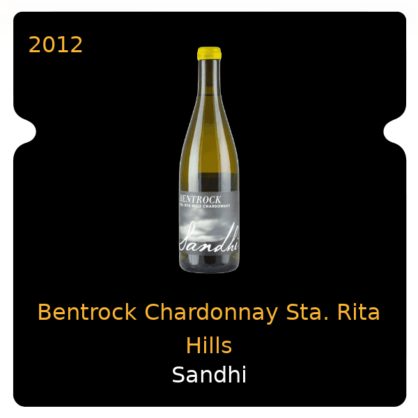 Sandhi Bentrock Chardonnay Sta. Rita Hills 2012