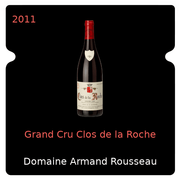 Armand Rousseau Grand Cru Clos de la Roche 2011