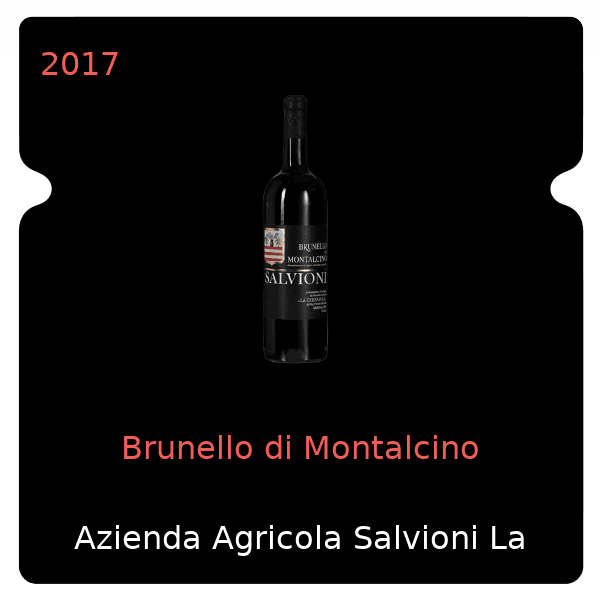 Salvioni Brunello di Montalcino 2017