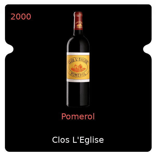 L'Eglise Pomerol 2000