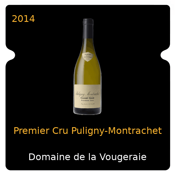 Vougeraie Premier Cru Puligny-Montrachet 2014