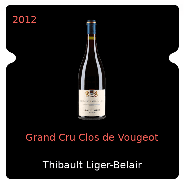 Thibault Liger-Belair Grand Cru Clos de Vougeot 2012