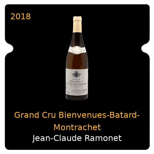 Jean-Claude Ramonet Grand Cru Bienvenues-Batard-Montrachet 2018
