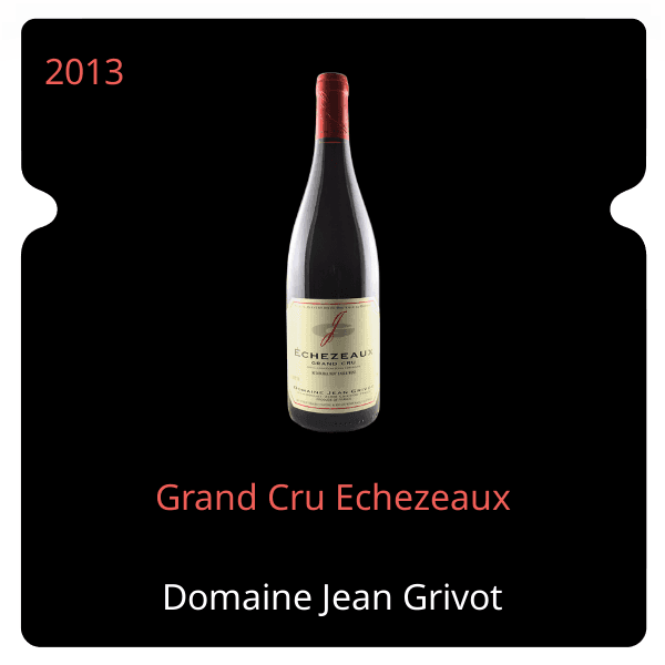 Jean Grivot Grand Cru Echezeaux 2013