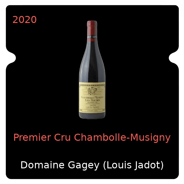 Andre Gagey (Louis Jadot) Premier Cru Chambolle-Musigny 2020