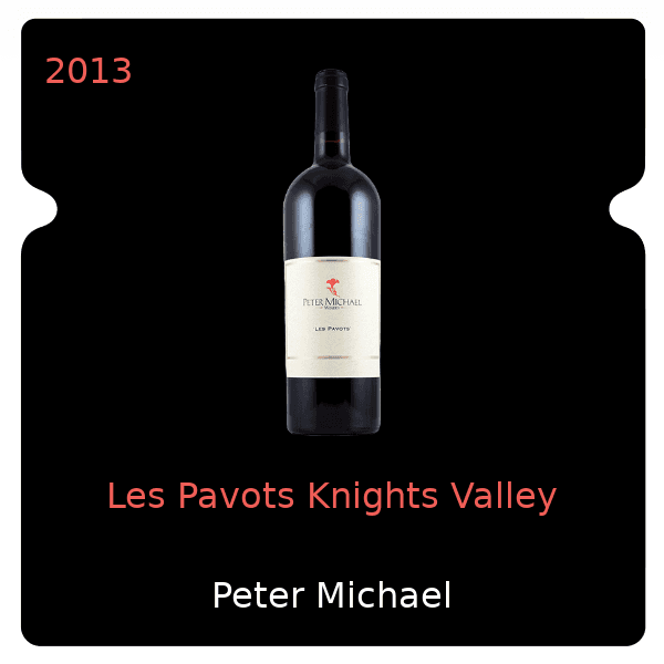 Peter Michael Les Pavots Knights Valley 2013