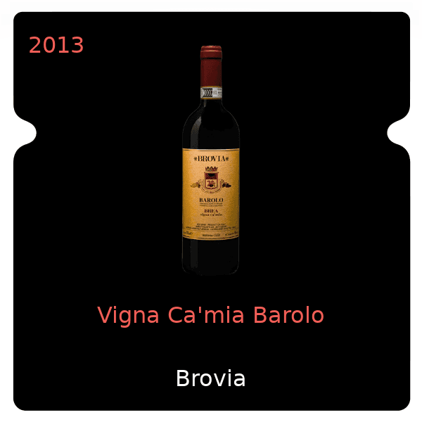 Brovia Vigna Ca'mia Barolo 2013