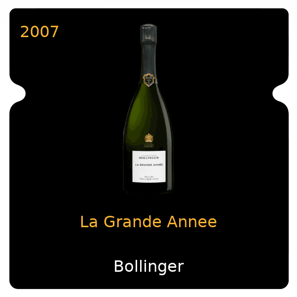 Bollinger La Grande Annee 2007