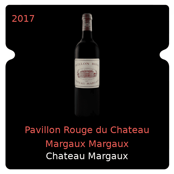 Margaux Pavillon Rouge du Chateau Margaux Margaux 2017