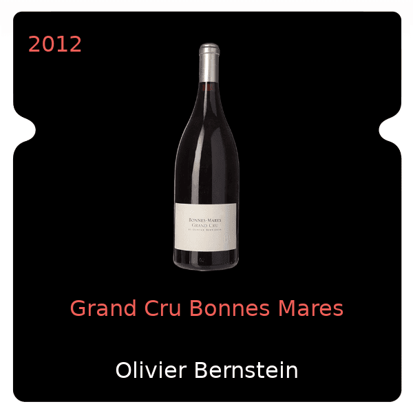 Olivier Bernstein Grand Cru Bonnes Mares 2012