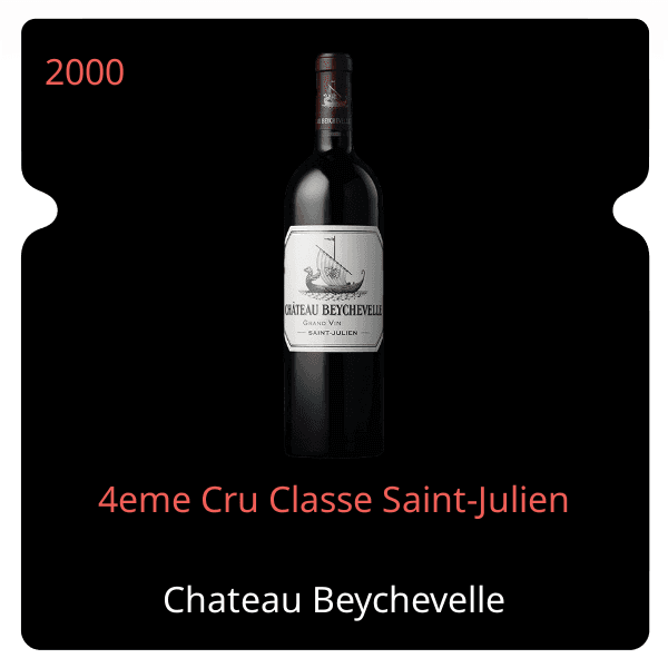 Beychevelle 4eme Cru Classe Saint-Julien 2000