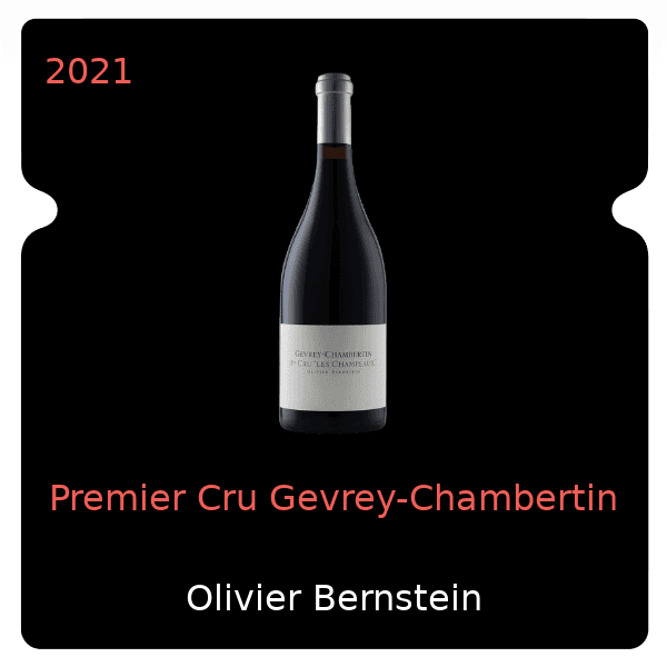 Olivier Bernstein Premier Cru Gevrey-Chambertin 2021