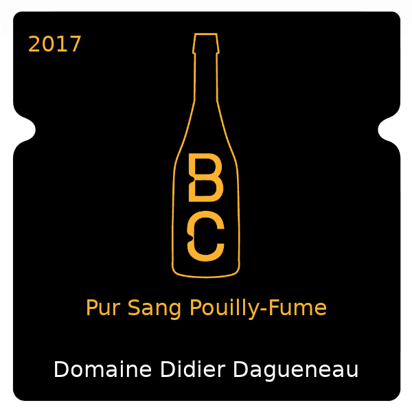 Didier Dagueneau Pur Sang Pouilly-Fume 2017