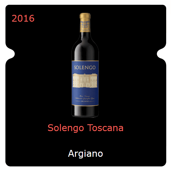 Argiano Solengo Toscana 2016