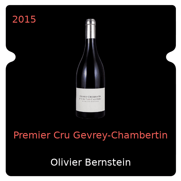 Olivier Bernstein Premier Cru Gevrey-Chambertin 2015