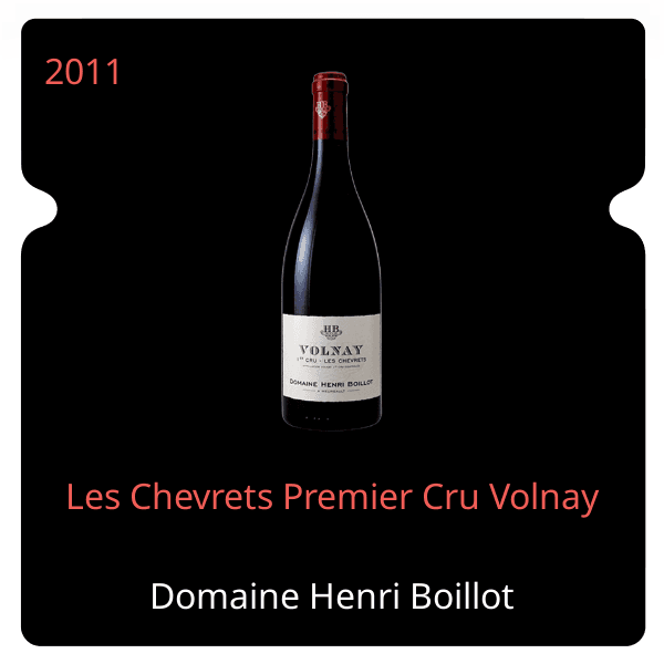 Henri Boillot Les Chevrets Premier Cru Volnay 2011