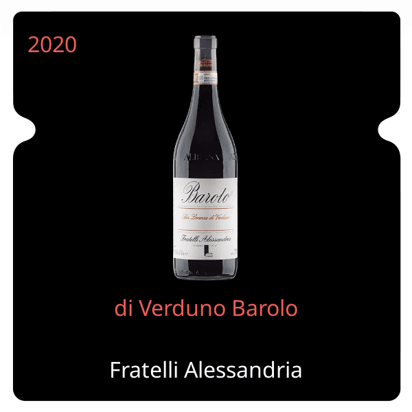 Fratelli Alessandria di Verduno Barolo 2020