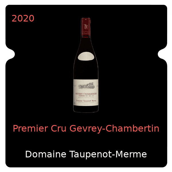 Taupenot Merme Premier Cru Gevrey-Chambertin 2020