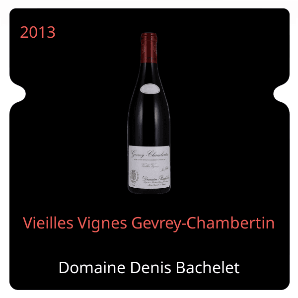 Denis Bachelet Vieilles Vignes Gevrey-Chambertin 2013