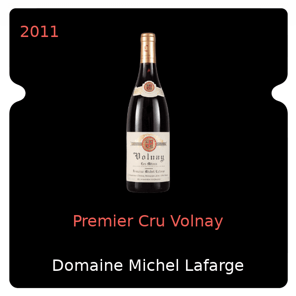 Michel Lafarge Premier Cru Volnay 2011