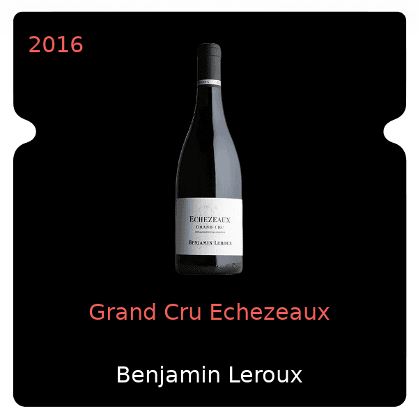 Benjamin Leroux Grand Cru Echezeaux 2016